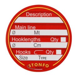 STONFO ROUND WINDER LABELS Ø 58 mm