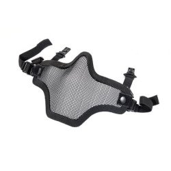 EVOLUTION PHANTOM STEEL MESH HALF FACE NERA