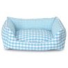 CAMON CUCCIA RETTANGOLARE AZZURRA MIS 55X39X20H
