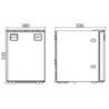 OSCULATI FRIGO CON PANNELLO FRONTALE CLEAN TOUCH 50L