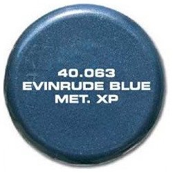 TK SPRAY VERNICE EVINRUDE PER FUORIBORDO BLUE METALLICA  XP