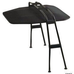 OSCULATI TARGA TOP II IN ALLUMINIO NERO