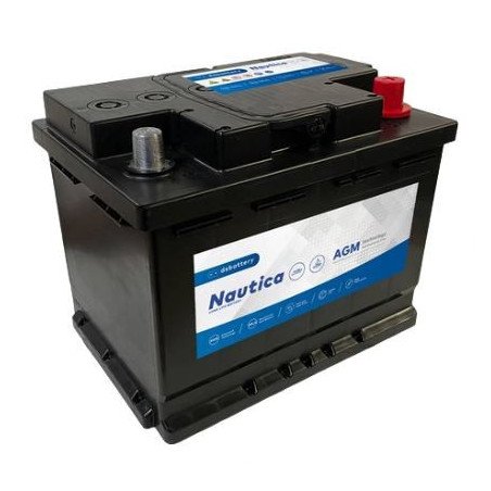 DSBATTERY BATTERIA NAUTICA AGM 12V 60AH 680A
