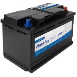 DSBATTERY BATTERIA NAUTICA AGM 12V 80AH 800A