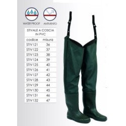 EXPERT PREDATOR STIVALE TUTTO COSCIA IN PVC
