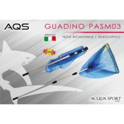 AQS GUADINO TELESCOPICO RICHIUDIBILE IN ALLUMINIO
