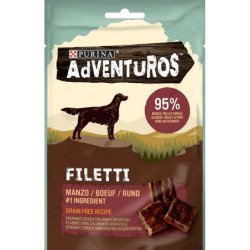 PURINA CANE FILETTI ADVENTUROS MANZO 70GR