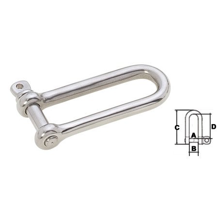 GFN GRILLO LUNGO IN ACCIAIO INOX
