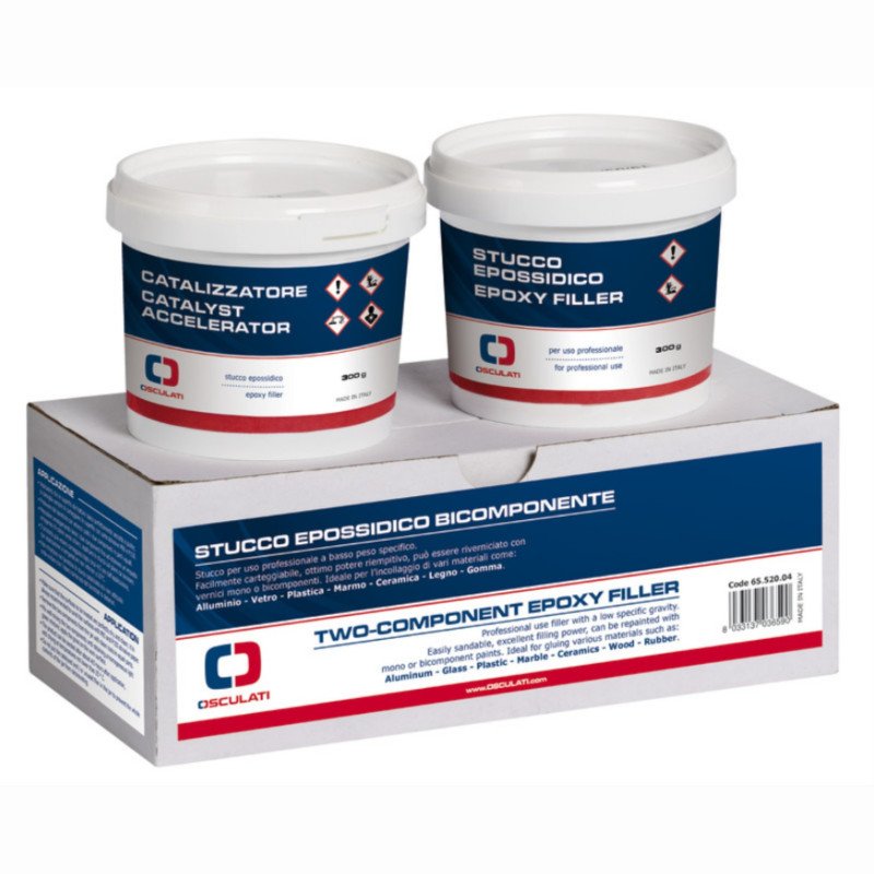 OSCULATI STUCCO EPOSSIDICO BIOCOMPONENTI 600GR