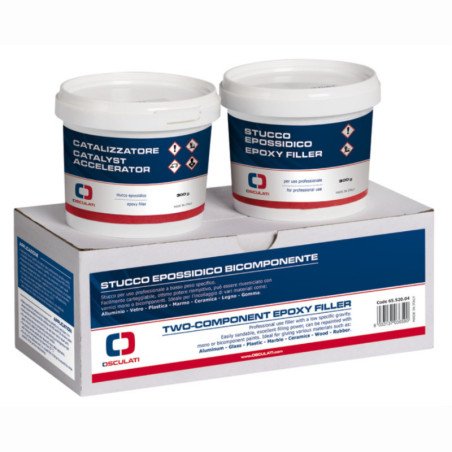OSCULATI STUCCO EPOSSIDICO BIOCOMPONENTI 600GR