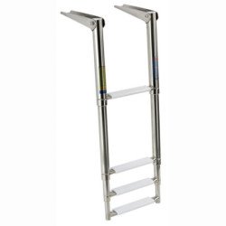 OSCULATI SCALETTA INOX TELESCOPICA 4 GRADINI STANDARD
