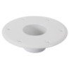 OSCULATI BASE ALLUMINIO BIANCO DA PAVIMENTO PER TAVOLO
