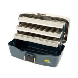 PLANO CASSETTA THREE TRAY BOX GRIGIA 37.5X21.6X19.1CM