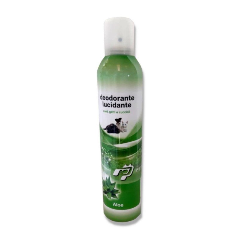 PETS DEODORANTE LUCIDANTE ALL'ALOE PER CANI GATTI E CUCCIOLI 400ML