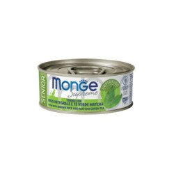 MONGE SUPREME SENIOR TONNO RISO INTEGRALE E MATCHA 80GR