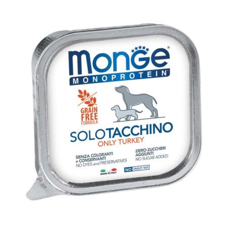 MONGE MONOPROTEIN PATE' SOLO TACCHINO 150GR