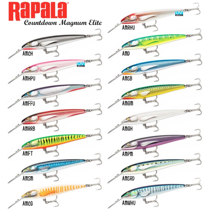 RAPALE ARTIFICIALE COUNTDOWN MAGNUM ELITE 14.5CM 41GR