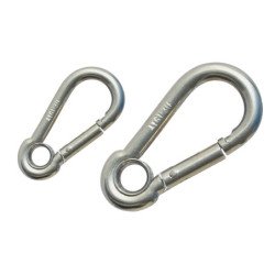 OSCULATI MOSCHETTONE CON OCCHIO IN ACCIAIO INOX AISI 316