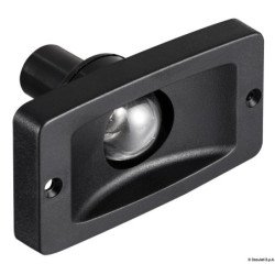 OSCULATI FANALE DI POPPA INCASSO ABS NERO