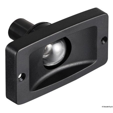 OSCULATI FANALE DI POPPA INCASSO ABS NERO