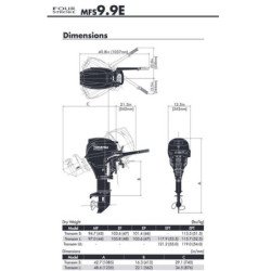 TOHATSU FUORIBORDO 4 TEMPI 9.8HP 7 ANNI DI GARANZIA