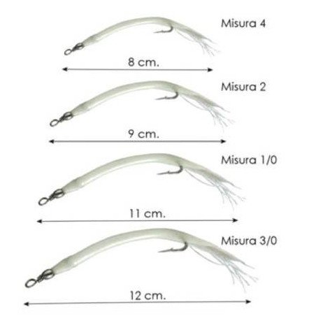 EXPERT ANGUILLETTE MAKAREL SUPER FLUO