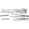 OSCULATI COMPASSO IN OTTONE CROMATO 140MM