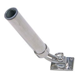 TREM PORTACANNE AD INCLINAZIONE REGOLABILE INOX