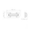 TREM LUCE SUBACQUEA A 6 LED BIANCA