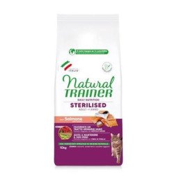 NATURAL TRAINER ADULT STERILISED CON SALMONE