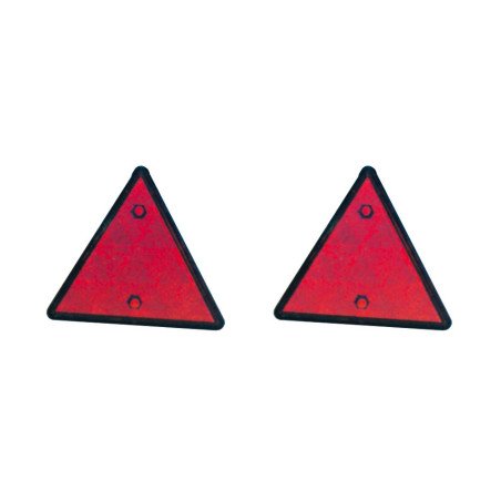 CATADIOTTRO TRIANGOLARE ROSSO