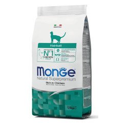 MONGE CROCCANTINI GATTO HAIRBALL POLLO