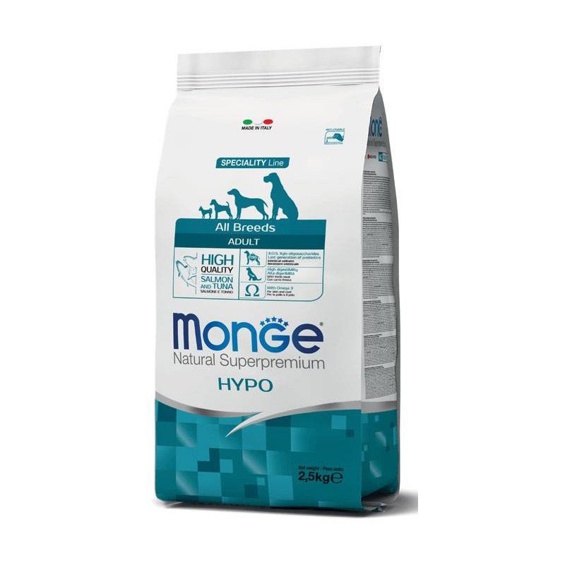 MONGE CROCCANTINI HYPOALLERGENIC SALMONE E TONNO