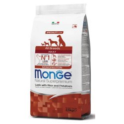 MONGE CROCCANTINI ALL BREEDS ADULT AGNELLO RISO E PATATE