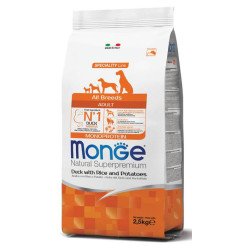 MONGE CROCCANTINI ALL BREEDS ADULTO ANATRA RISO E PATATE