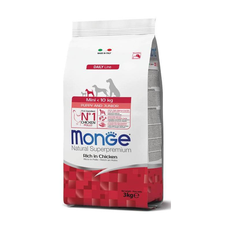 MONGE CROCCANTINI PUPPY JUNIOR MINI AL POLLO