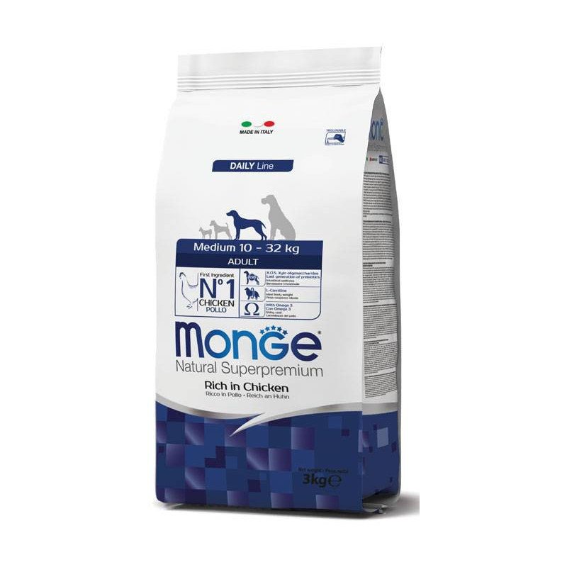 MONGE CROCCANTINI MEDIUM ADULT AL POLLO