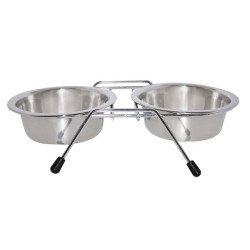 LEOPET CIOTOLE IN ACCIAIO INOX CON PORTACIOTOLE