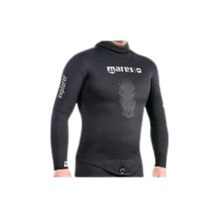 MARES GIACCA EXPLORER NERA 5MM LISCIO