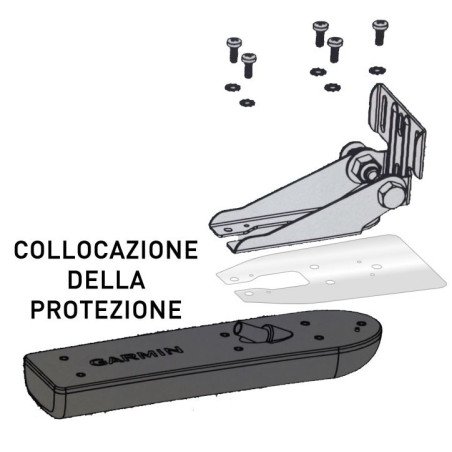 GARMIN DEFLETTORE PARASPRUZZI TRASDUTTORE