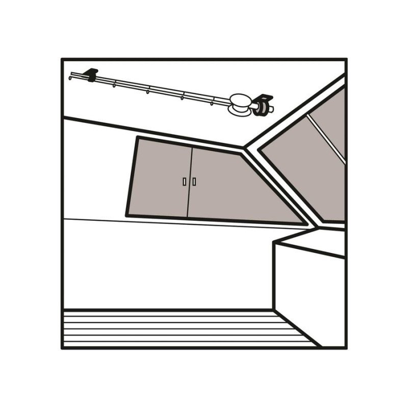 MTM SUPPORTO REGGICANNE DA RIPOSO A SOFFITTO