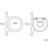 MTM SUPPORTO REGGICANNE DA RIPOSO A SOFFITTO
