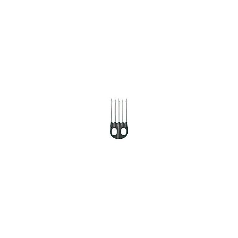 MARES FIOCINA 5 PUNTE NYLON INOX NERA