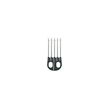 MARES FIOCINA 5 PUNTE NYLON INOX NERA