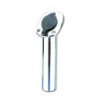 PORTACANNE INOX DA INCASSO CON TAPPO NERO