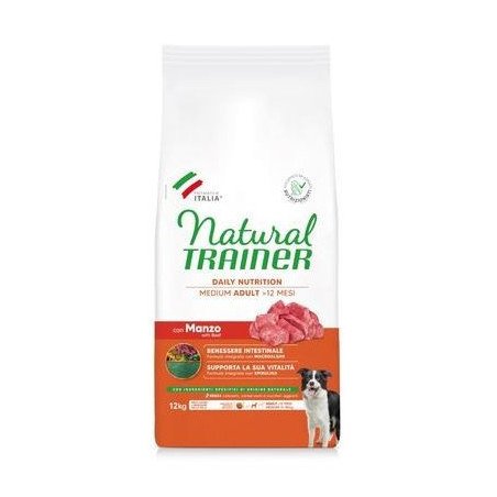 NATURAL TRAINER MEDIUM ADULT CON MANZO E RISO