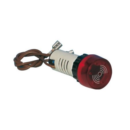 SEGNALATORE ACUSTICO VISIVO 12/24V