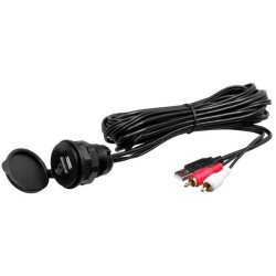 BOSS MARINE CAVO CON PORTA USB E AUX DA PLANCIA