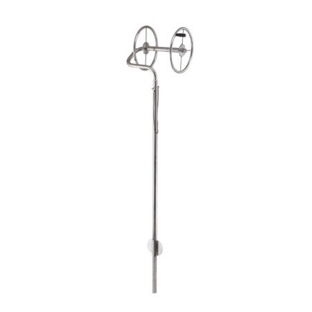 TREM ARROTOLATORE ACCIAIO INOX PER SPIAGGIA