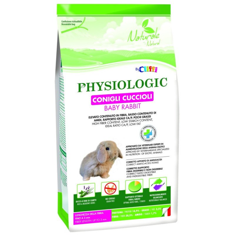 CLIFFI PHYSIOLOGIC CONIGLIO BABY 800GR